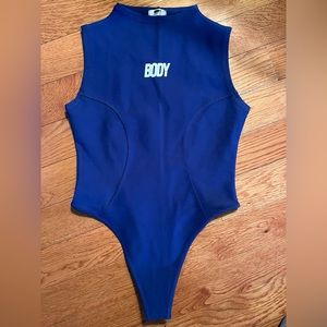 blue BODY one-piece